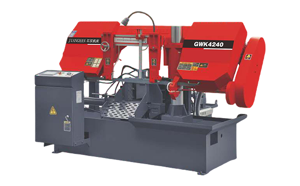 上栗GWK4240数控双柱卧式带锯床