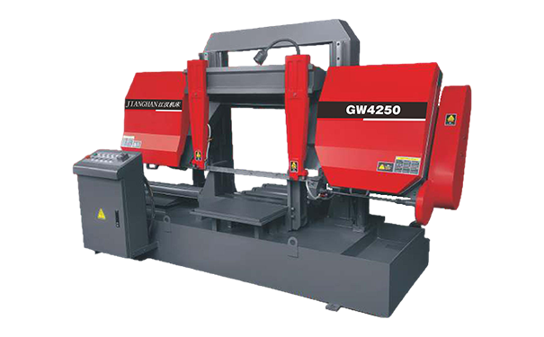 上栗GW4250双柱龙门卧式带锯床