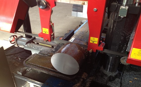 上栗卧式带锯床加工时出现明显振荡如何排查？